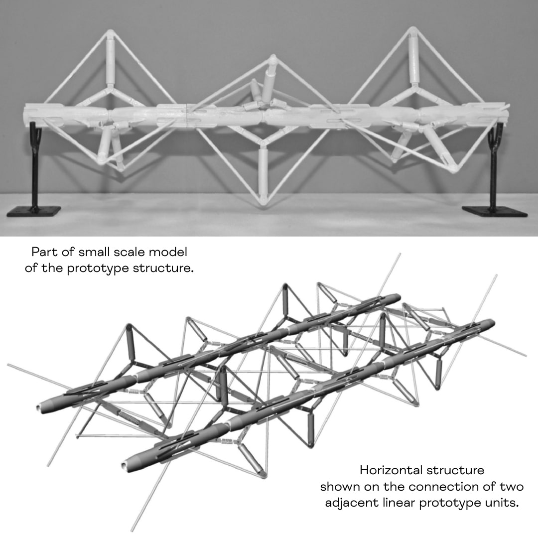 Kinetic Hybrid Structure