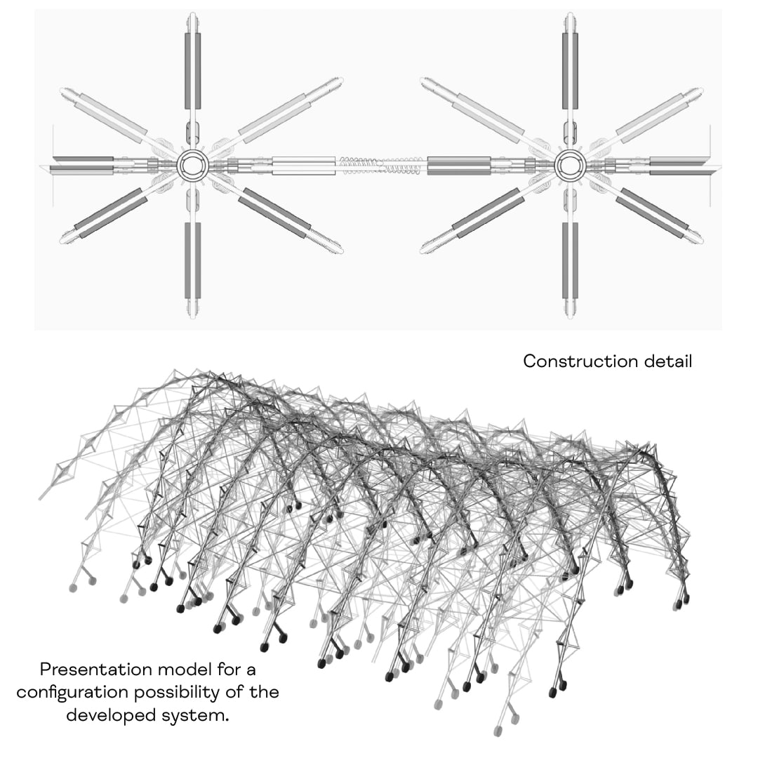 Kinetic Hybrid Structure