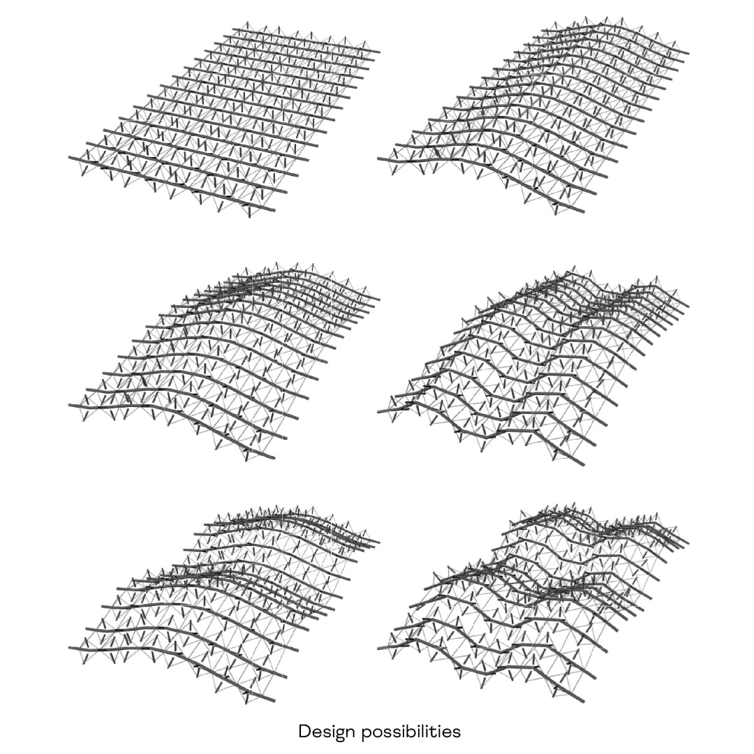 Kinetic Hybrid Structure