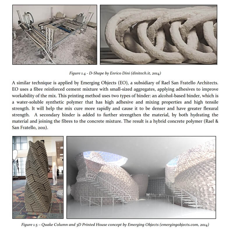 3D Printing Concrete