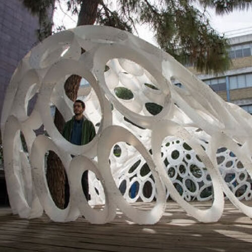 lightweight conical components for rotational parabolic domes