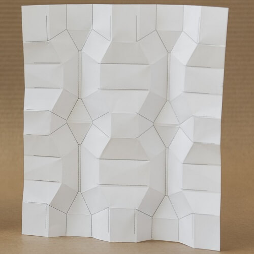 Flatworm Grasshopper3d Plugin for generating rigidly foldable quadrilateral meshes RFQM and Miura Ori fold