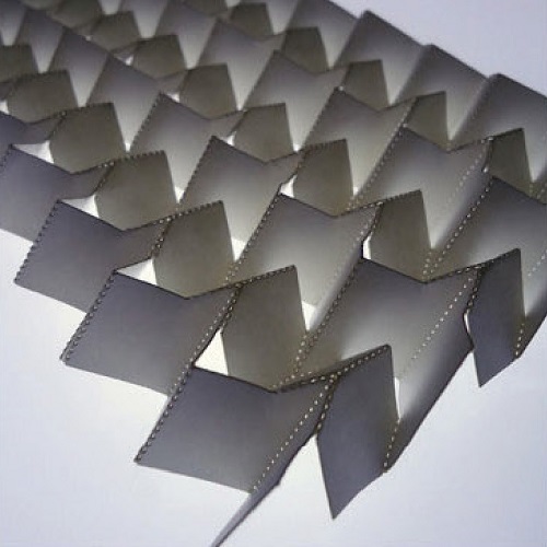 Shading With Folded Surfaces Designing with material, visual and digital considerations