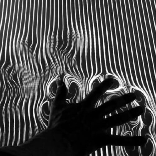 Generative graphics for multitouch table