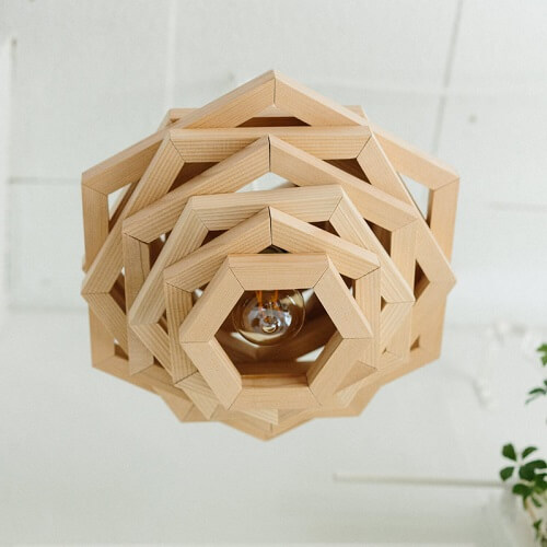 Geometric Hanging Light