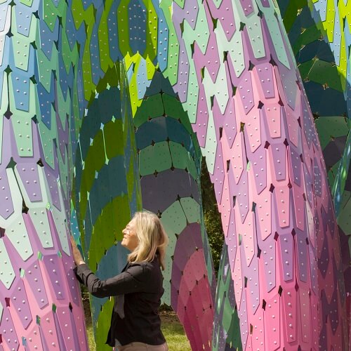 Vaulted Willow Parametric Pavilion