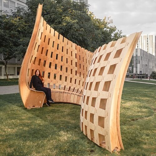 Wander Wood Pavilion