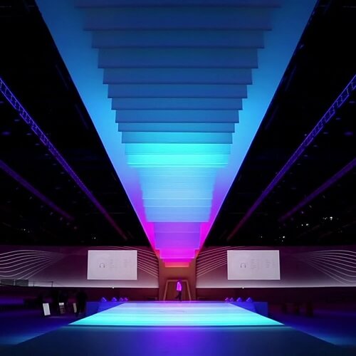 Paper Wave Kinetic Installation