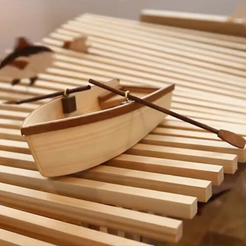 Kinetic Wave Sculpture