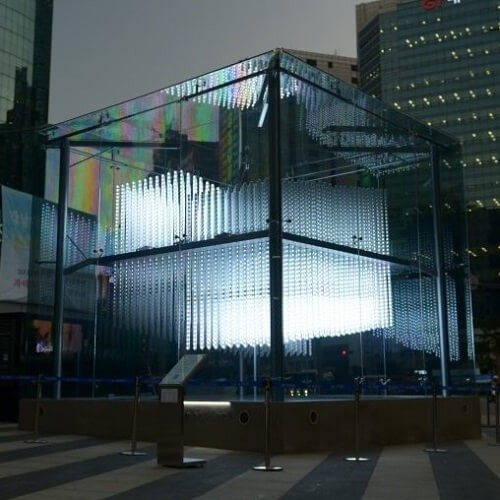 Brilliant Cube Kinetic Installation