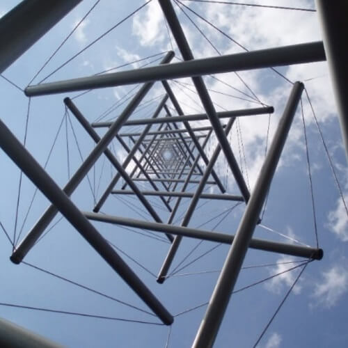 Textile architecture informed by wind