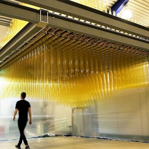 Breaking the Surface Interactive Kinetic Installation