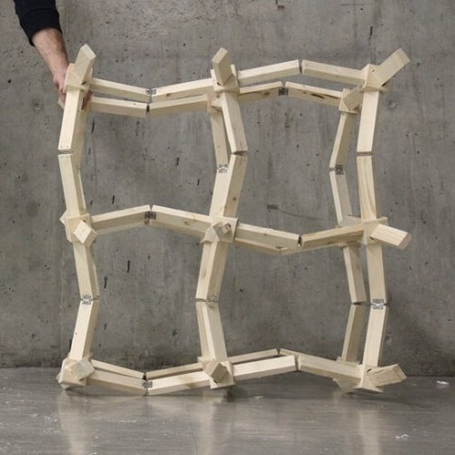 A.U.X.E. Chair auxetic furniture