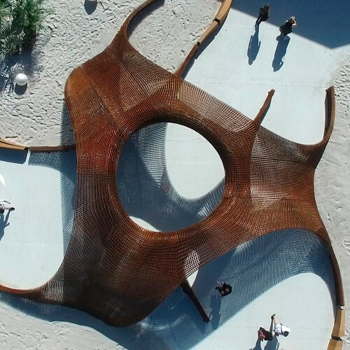 FLOTSAM & JETSAM 3d printed pavilion