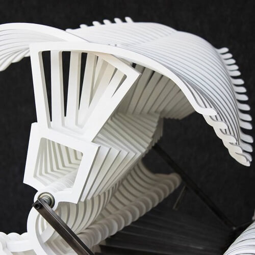 Bussola kinetic sculpture