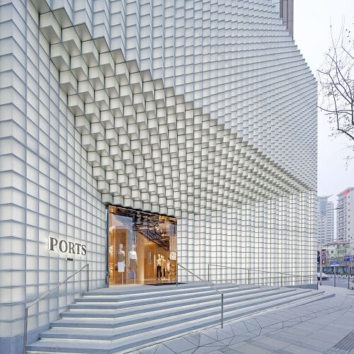 Shanghai Boutique Parametric Facade