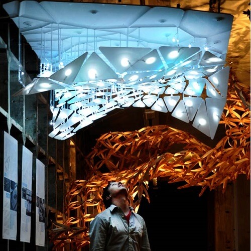 MorphoLuminescence Interactive Installation