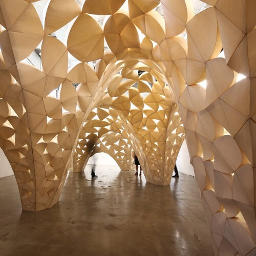 Voussoir Cloud Parametric Pavilion