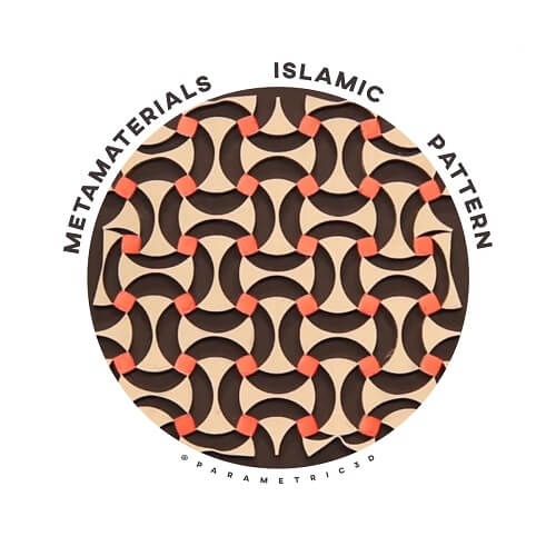 Metamaterials Islamic Pattern