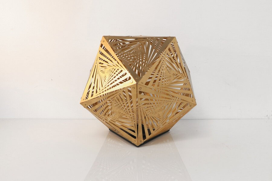 Wooden Table Lamp #3 - Laser Cutting Designs & Ideas