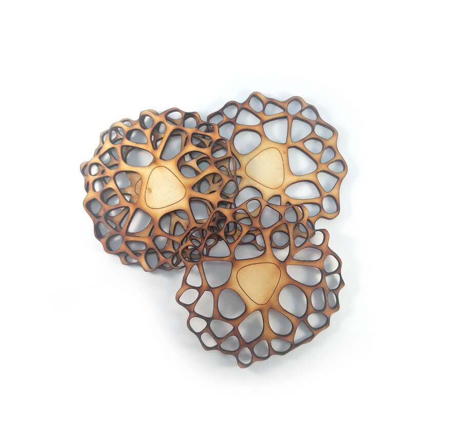 Wooden Coasters #3 - Laser Cutting Designs & Ideas