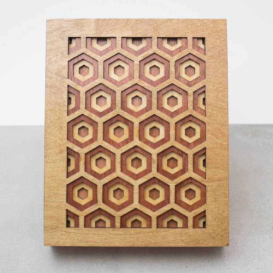 Wooden Wall Art #2 - Laser Cutting Designs & Ideas