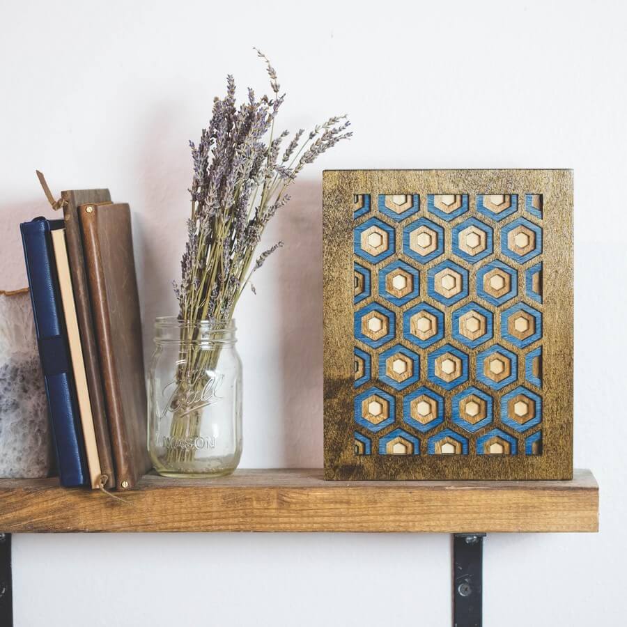 Wooden Wall Art #2 - Laser Cutting Designs & Ideas