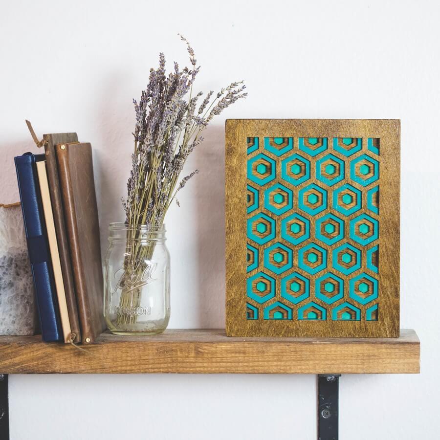 Wooden Wall Art #2 - Laser Cutting Designs & Ideas