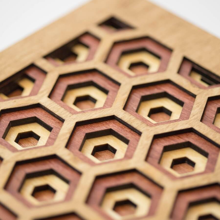 Wooden Wall Art #2 - Laser Cutting Designs & Ideas