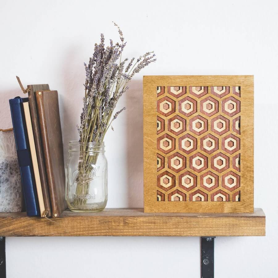 Wooden Wall Art #2 - Laser Cutting Designs & Ideas