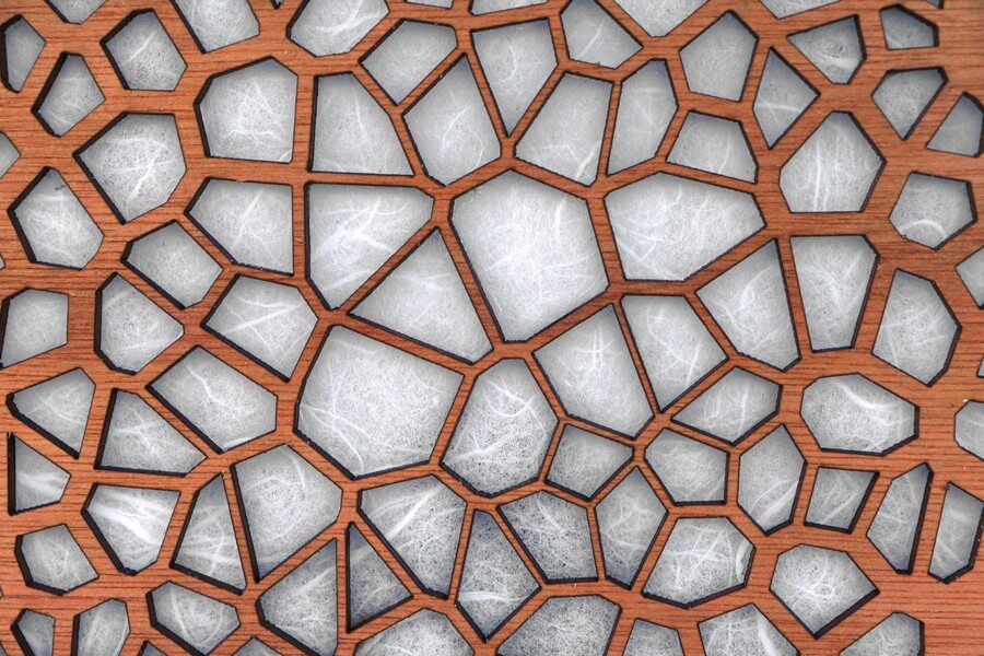 Wooden Floor Lamp #2 - Laser Cutting Designs