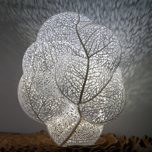 Orbicular 3D Printed Lamp