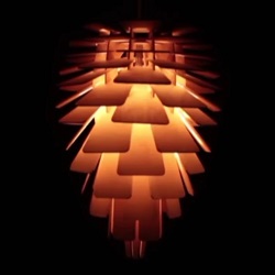 Design a wooden lamp