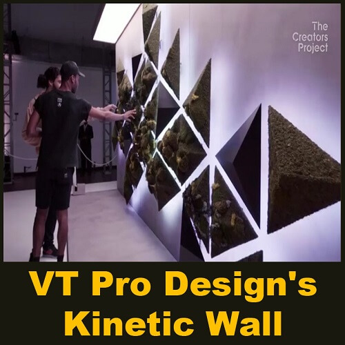 VT Pro Design's Kinetic Wall - Parametric Design